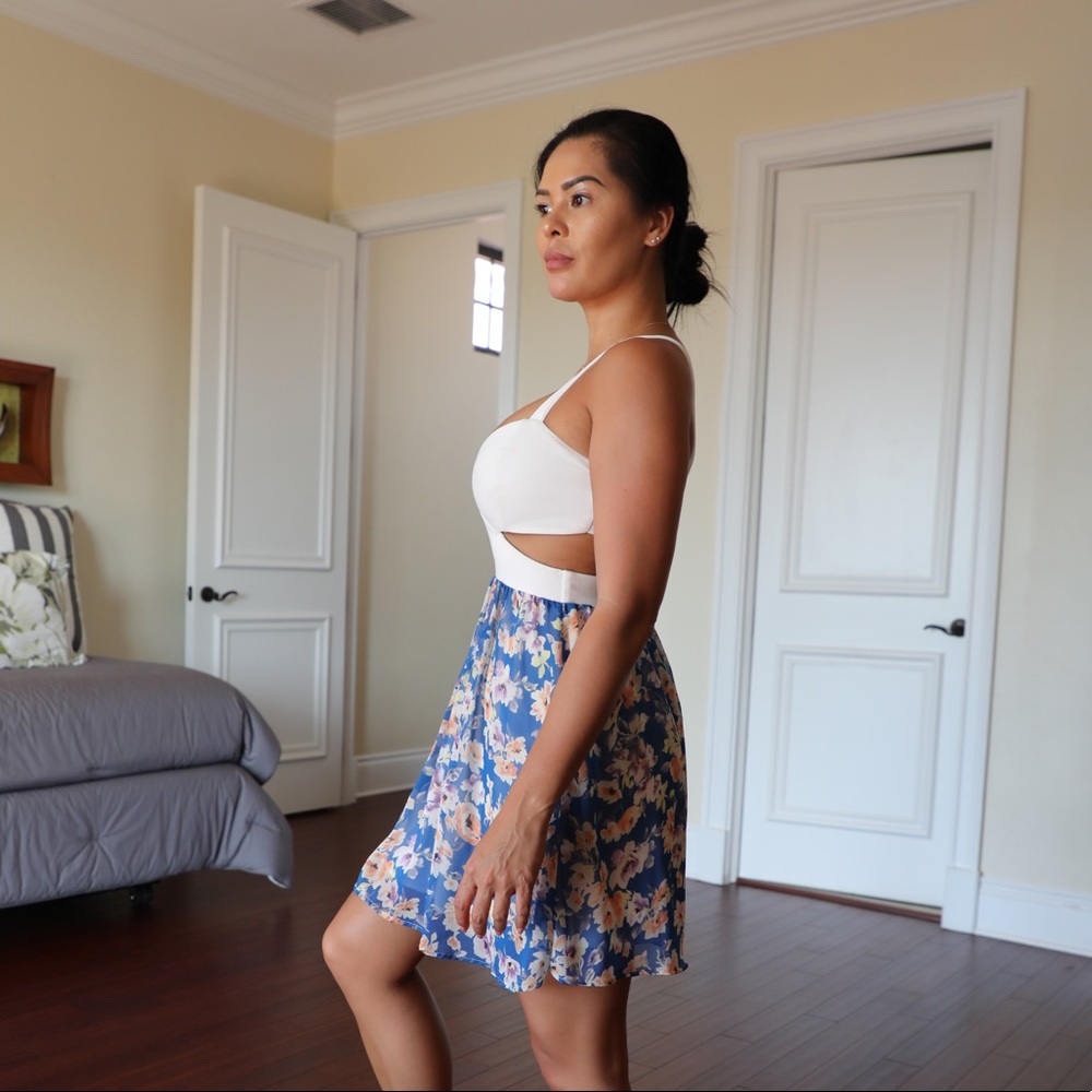 Floral Strappy dress
